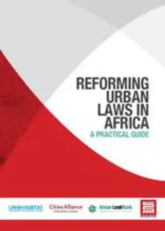Reforming Urban Laws in Africa: A Practical Guide - cover